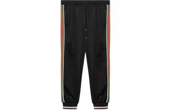 Штаны спортивные мужские Gucci Technical Jersey, черный