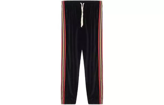 Штаны спортивные мужские Gucci Chenille Jogging, черный