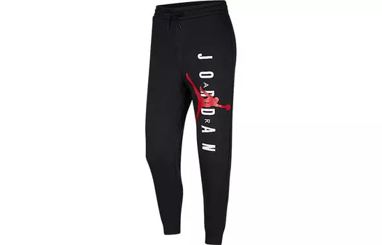 Мужские трикотажные спортивные штаны Jordan, Черный