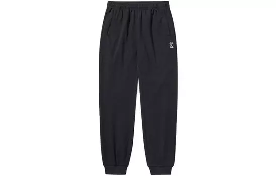 Мужские трикотажные спортивные штаны Qiaodan, Черный