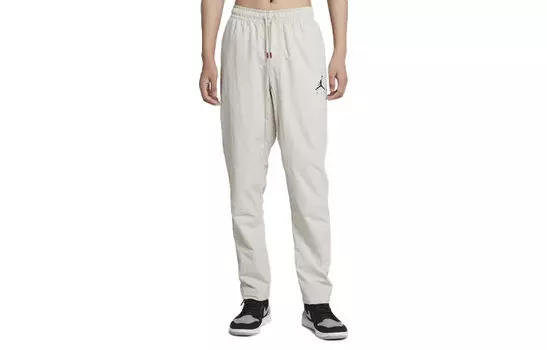 Мужские трикотажные спортивные штаны Jordan, цвет Beige