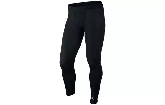 Мужские трикотажные спортивные штаны Jordan, цвет Black