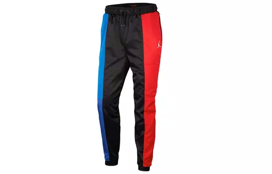 Мужские трикотажные спортивные штаны Jordan, цвет Black