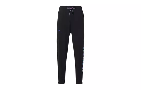 Мужские трикотажные спортивные штаны Jordan, цвет Black