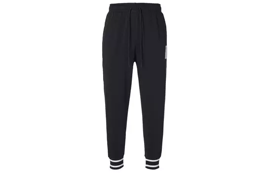 Мужские трикотажные спортивные штаны Jordan, цвет Black