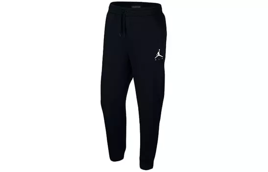 Мужские трикотажные спортивные штаны Jordan, цвет Black