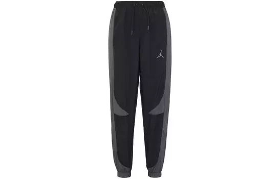 Мужские трикотажные спортивные штаны Jordan, цвет Black