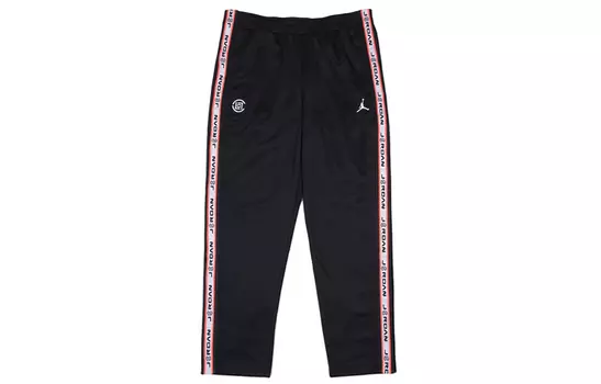 Мужские трикотажные спортивные штаны Jordan, цвет Black/Red
