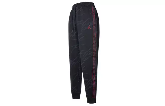 Мужские трикотажные спортивные штаны Jordan, цвет Black