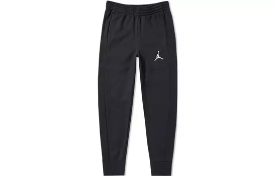 Мужские трикотажные спортивные штаны Jordan, цвет Black