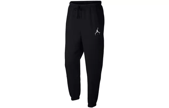 Мужские трикотажные спортивные штаны Jordan, цвет Black