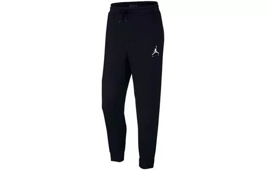 Мужские трикотажные спортивные штаны Jordan, цвет Black