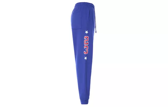 Мужские трикотажные спортивные штаны Jordan, цвет Blue