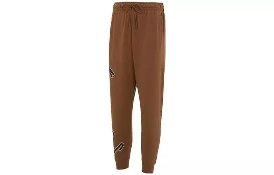 Мужские трикотажные спортивные штаны Jordan, цвет Brown