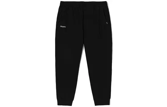 Мужские трикотажные спортивные штаны Kappa, цвет Black