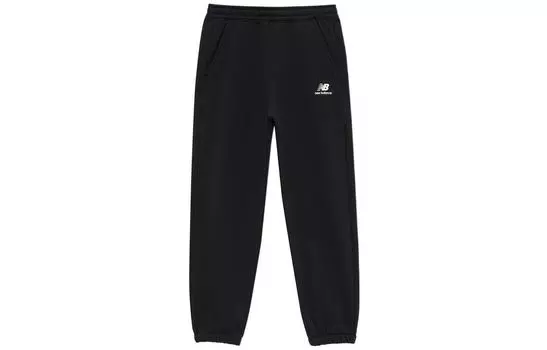Мужские трикотажные спортивные штаны New Balance, Черный