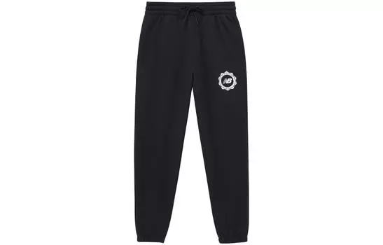 Мужские трикотажные спортивные штаны New Balance, Черный