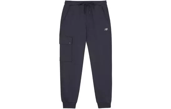 Мужские трикотажные спортивные штаны New Balance, цвет Blue