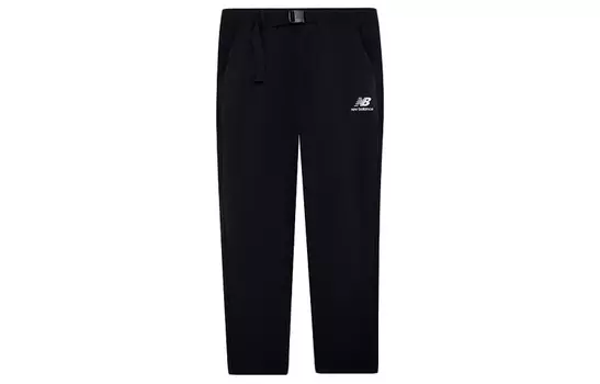 Мужские трикотажные спортивные штаны New Balance, цвет Black