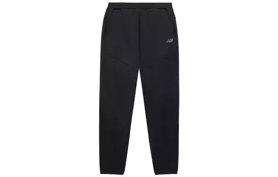 Мужские трикотажные спортивные штаны New Balance, цвет Black