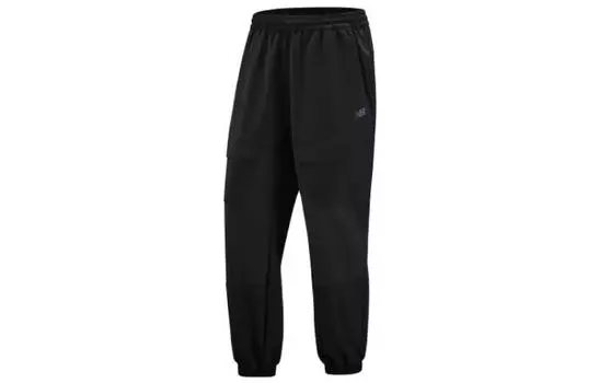 Мужские трикотажные спортивные штаны New Balance, цвет Black