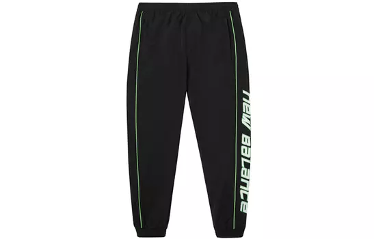 Мужские трикотажные спортивные штаны New Balance, цвет Black