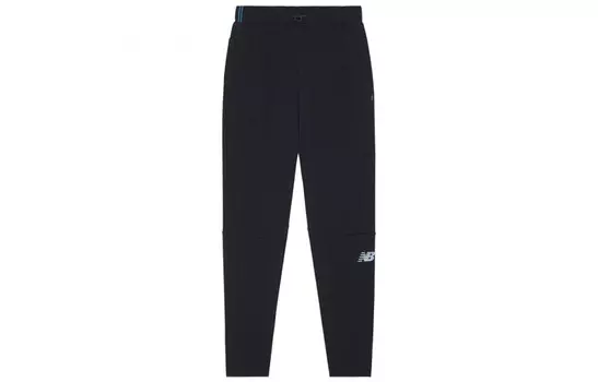 Мужские трикотажные спортивные штаны New Balance, цвет Black