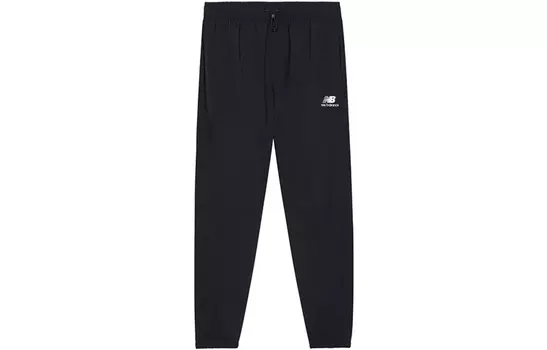 Мужские трикотажные спортивные штаны New Balance, цвет Black