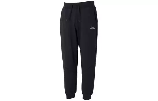 Мужские трикотажные спортивные штаны New Balance, цвет Black