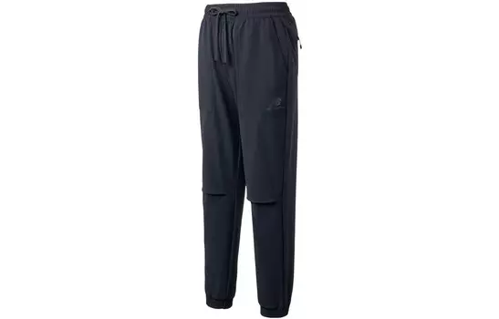Мужские трикотажные спортивные штаны New Balance, цвет Black