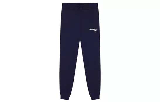 Мужские трикотажные спортивные штаны New Balance, темно-синий