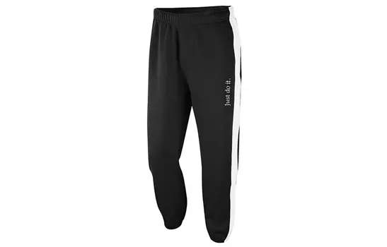 Мужские трикотажные спортивные штаны Nike, Черный