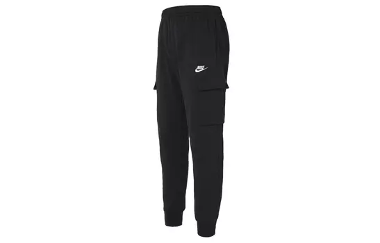 Мужские трикотажные спортивные штаны Nike, Черный