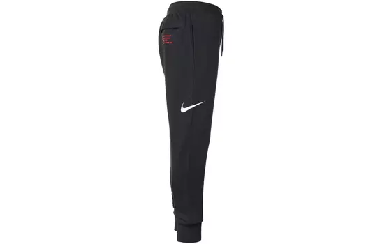 Мужские трикотажные спортивные штаны Nike, Черный
