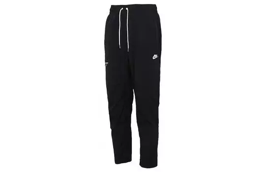Мужские трикотажные спортивные штаны Nike, Черный