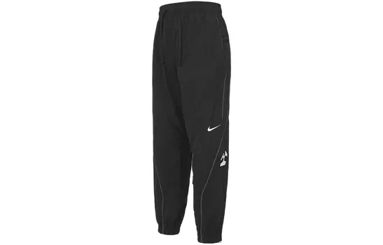 Мужские трикотажные спортивные штаны Nike, Черный