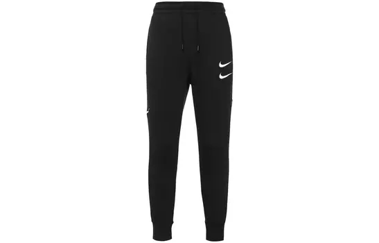 Мужские трикотажные спортивные штаны Nike, Черный