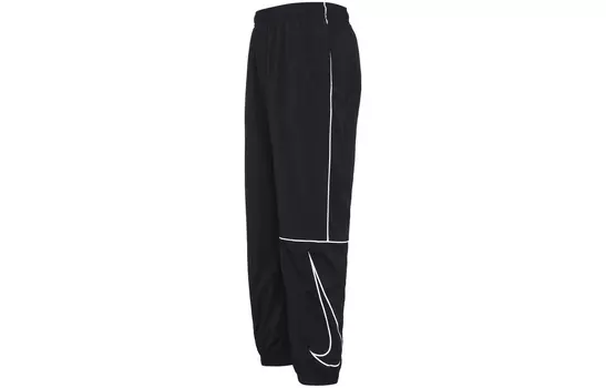 Мужские трикотажные спортивные штаны Nike, Черный