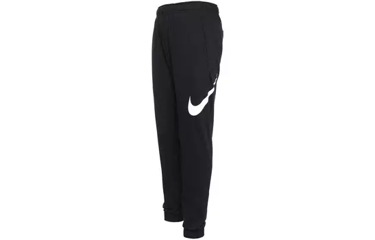 Мужские трикотажные спортивные штаны Nike, Черный