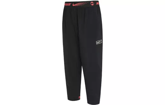 Мужские трикотажные спортивные штаны Nike, Черный