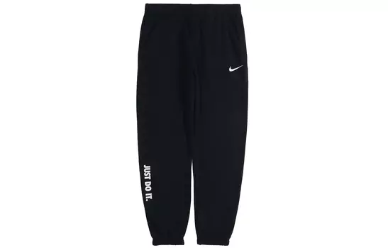 Мужские трикотажные спортивные штаны Nike, Черный