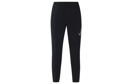 Мужские трикотажные спортивные штаны Nike, Черный