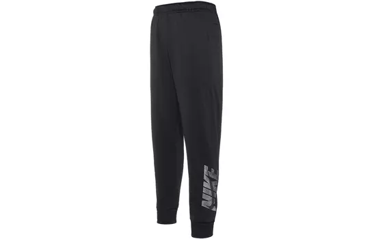 Мужские трикотажные спортивные штаны Nike, Черный