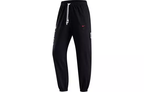 Мужские трикотажные спортивные штаны Nike, Черный