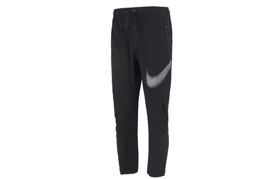 Мужские трикотажные спортивные штаны Nike, Черный