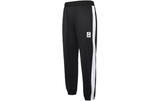 Мужские трикотажные спортивные штаны Nike, Черный