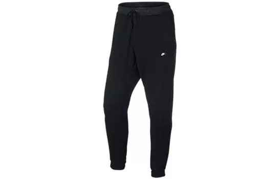 Мужские трикотажные спортивные штаны Nike, цвет Black