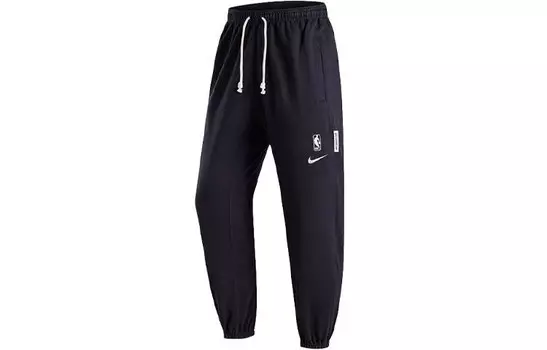 Мужские трикотажные спортивные штаны Nike, цвет Black
