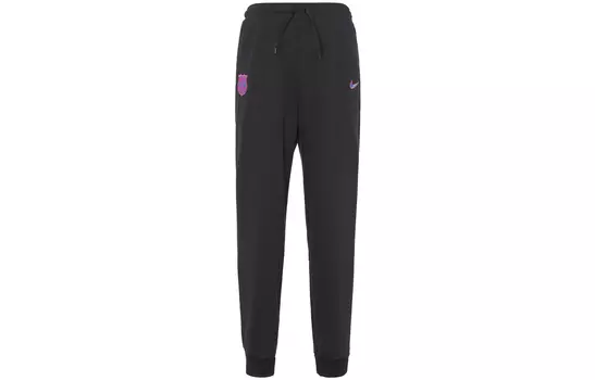 Мужские трикотажные спортивные штаны Nike, цвет Black