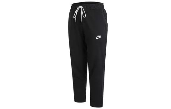 Мужские трикотажные спортивные штаны Nike, цвет Black
